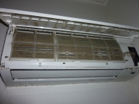 Dirty Heat Pump Wall Unit 